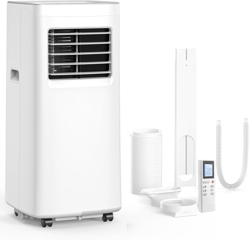 Buy 3-in-1 Portable Air Conditioner 8500 BTU Online | AC, Fan & Dehumidifier for Rooms Up to 450 Sq. Ft. with Window Kit