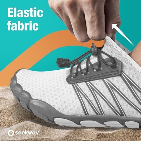 Buy SEEKWAY Water Shoes for Men & Women Online | Quick-Dry Barefoot Aqua Shoes for Beach, Swimming & Water Sports