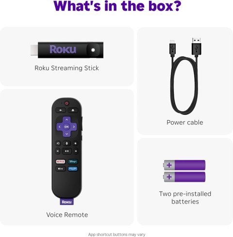 Buy Roku Streaming Stick HD Online | HD Streaming Device with Roku Voice Remote & Free Live TV