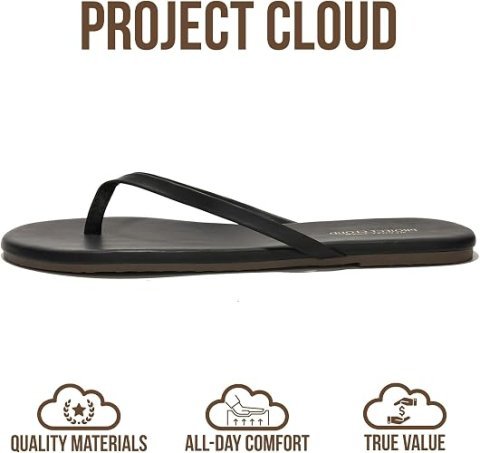 Buy Project Cloud Flip Flops for Women Online | Lightweight Memory Foam Sandals with Non-Slip Sole