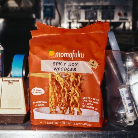 Buy Momofuku Spicy Soy Ramen Noodles by David Chang Online | Restaurant-Quality Instant Noodles 4 Pack with 11g Protein