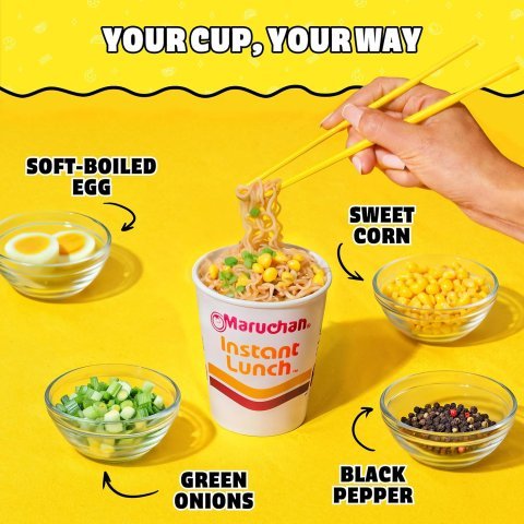 Buy Maruchan Instant Lunch Chicken Flavor Ramen Noodles Online | Japanese-Style Instant Noodle Soup 12 Pack
