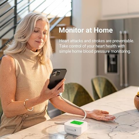 Buy iHealth Track Smart Upper Arm Blood Pressure Monitor Online | Bluetooth Blood Pressure Machine with Wide Range Cuff