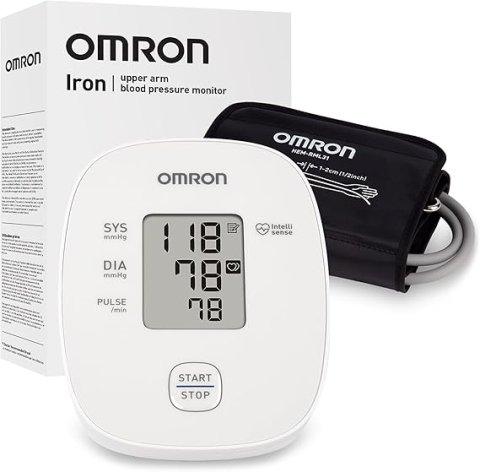 Buy OMRON Iron Upper Arm Blood Pressure Monitor Online | Clinically Validated Home BP Monitor