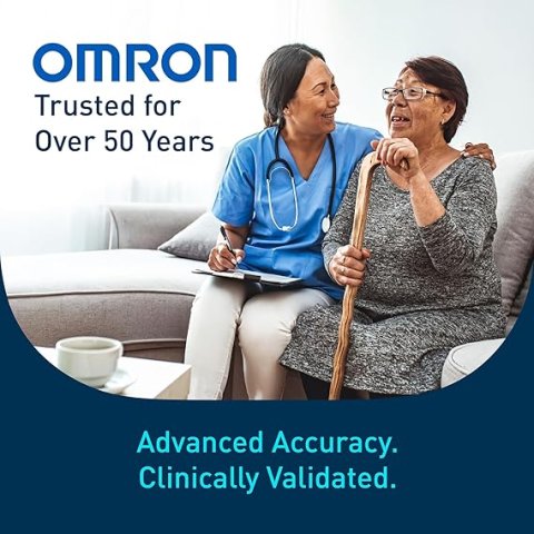Buy OMRON Iron Upper Arm Blood Pressure Monitor Online | Clinically Validated Home BP Monitor