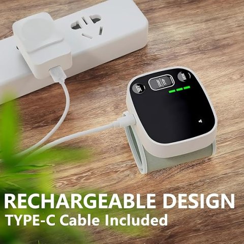Buy Oklar Wrist Blood Pressure Monitor Online | Rechargeable Digital BP Monitor with Voice Broadcast