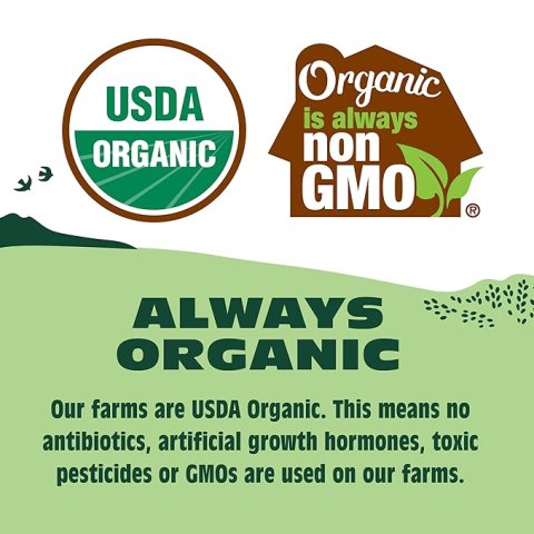 Buy Organic Valley Organic Whole Milk Online | USDA Organic Full Cream Milk 64 oz Half Gallon
