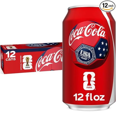 Buy Coca-Cola Classic Cola Soda 12 Pack Online | 12 fl oz Fridge Pack Soft Drink Cans