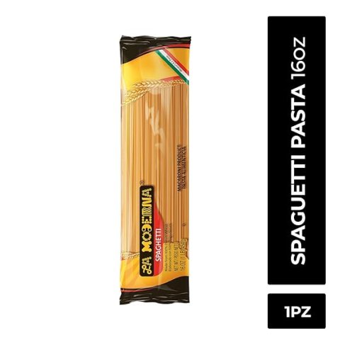 Buy LA MODERNA Spaghetti Pasta Online | Durum Wheat Semolina Pasta 16 oz Non-GMO Kosher