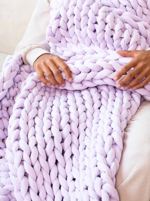 Buy CuddleCloud Weighted Blanket Online | Premium Weighted Blanket for Deep Sleep & Relaxation