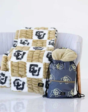 Buy Colorado Buffaloes Hugs Blanket Online | Ultra Soft Plush NCAA Throw Blanket for Fans