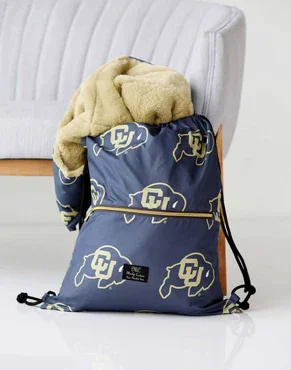 Buy Colorado Buffaloes Hooded Stadium Everywhere Blanket Online | Ultra Soft Wearable NCAA Hooded Blanket
