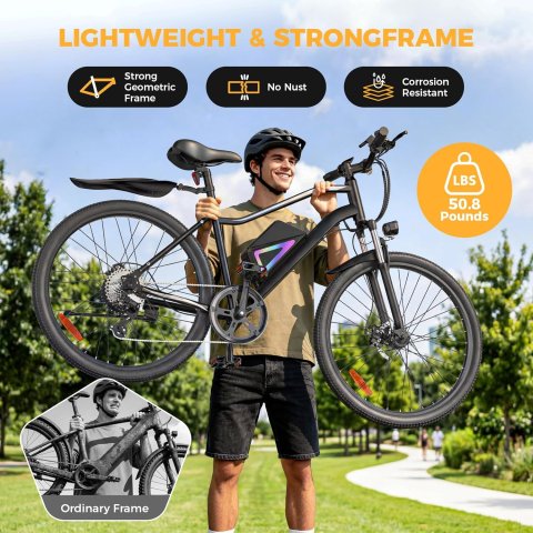 Buy Electric Bike for Adults Online | 1500W/1000W Peak Motor Commuter E-Bike with Removable Battery