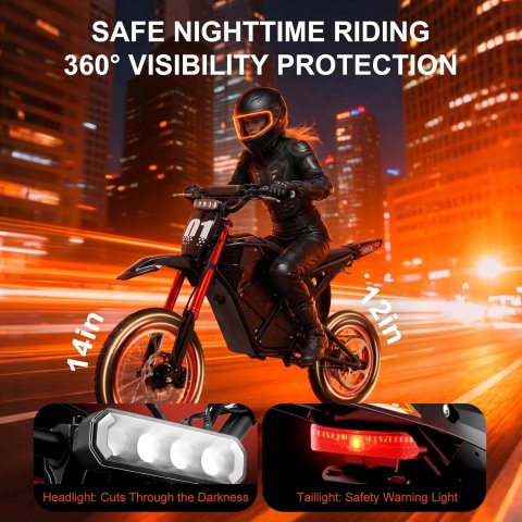 Buy Electric Dirt Bike for Teens & Adults Online | 3600W Mid-Drive Off-Road Electric Motorcycle