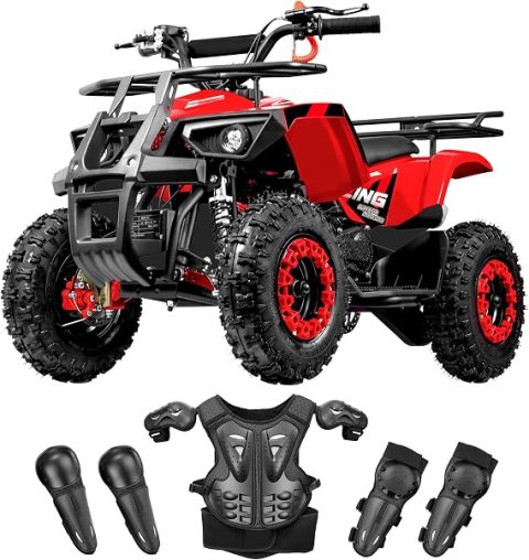 Buy 49cc Kids Gas ATV Online | All-Terrain Gas Powered 4-Wheeler with Hydraulic Brakes