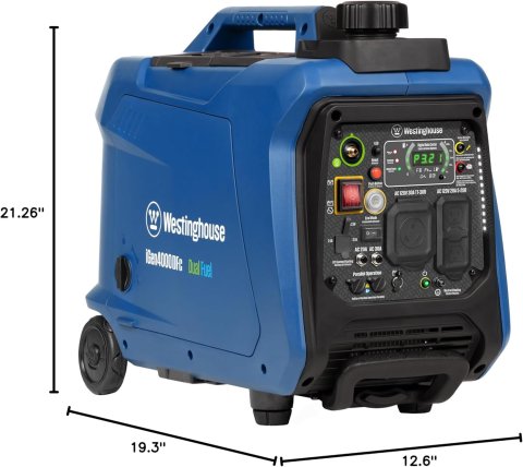 Buy Westinghouse 4000 Peak Watt Dual Fuel Portable Inverter Generator Online | Quiet RV-Ready Generator with Remote Start