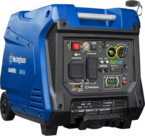 Buy Westinghouse 5000 Peak Watt Super Quiet Dual Fuel Portable Inverter Generator Online | Remote Start RV-Ready Generator with CO Sensor