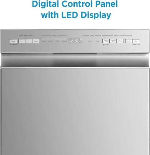 Buy Midea 18-Inch Built-In Dishwasher Online | Slim Energy Star Dishwasher with Heated Dry