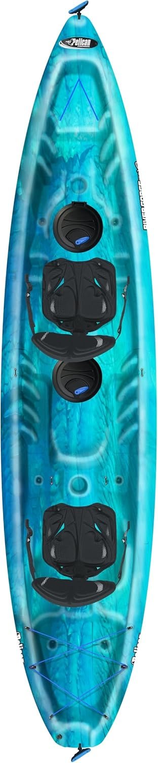 Buy Pelican River Gorge 130X Tandem Kayak Online | 13-Foot Sit-on-Top Recreational 2-Person Kayak