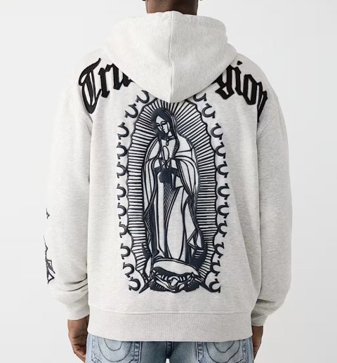 Custom Face Zip Hoodie for bless People