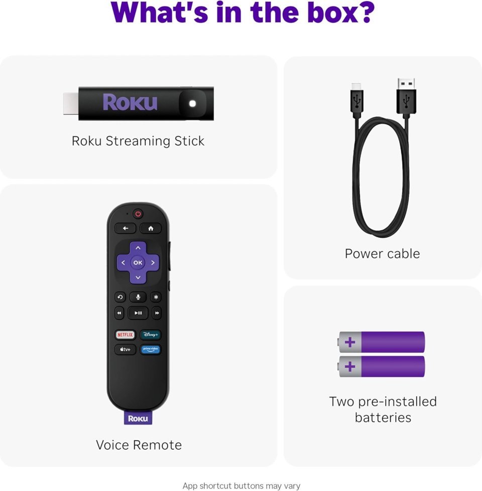 Buy Roku Streaming Stick HD Online | HD Streaming Device with Roku Voice Remote & Free Live TV