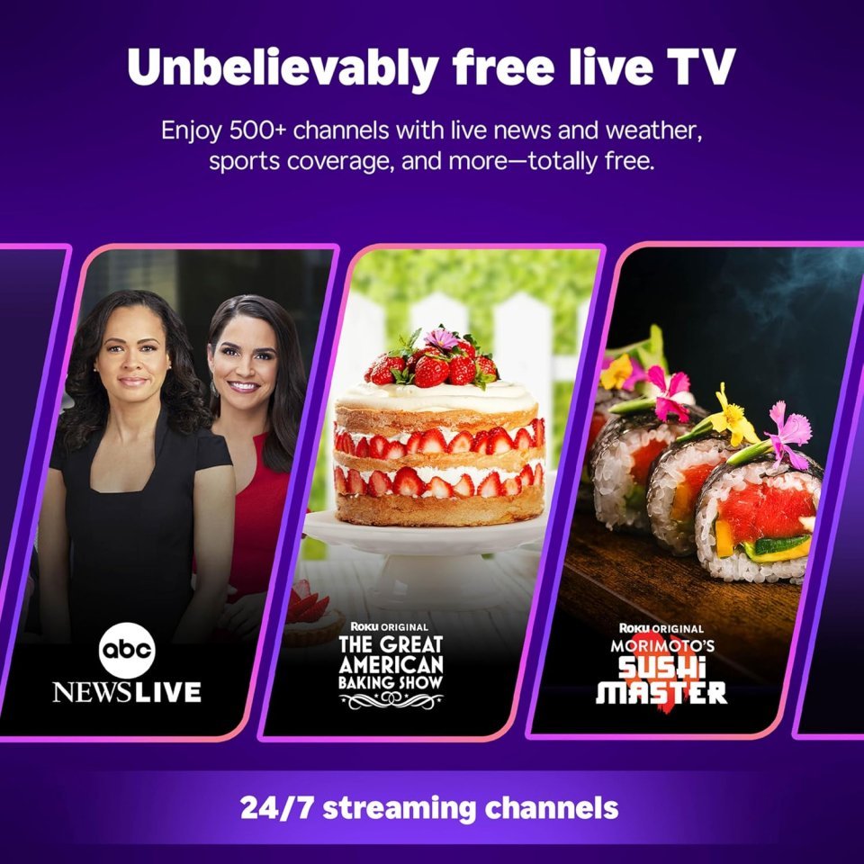 Buy Roku Streaming Stick HD Online | HD Streaming Device with Roku Voice Remote & Free Live TV