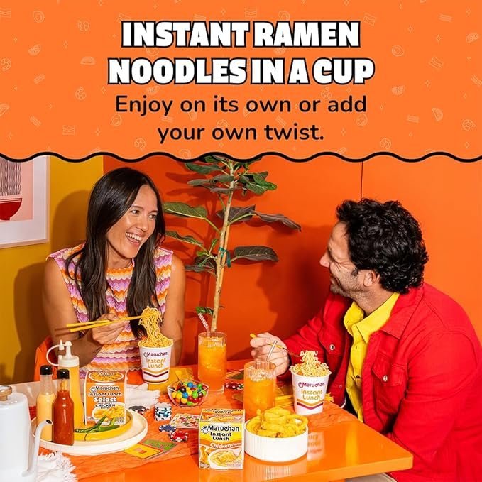 Buy Maruchan Instant Lunch Chicken Flavor Ramen Noodles Online | Japanese-Style Instant Noodle Soup 12 Pack