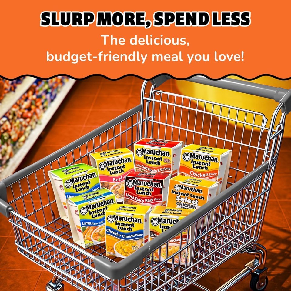 Buy Maruchan Instant Lunch Chicken Flavor Ramen Noodles Online | Japanese-Style Instant Noodle Soup 12 Pack