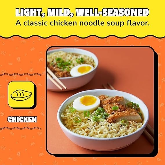 Buy Maruchan Chicken Flavor Ramen Noodle Soup Online | Japanese-Style Instant Noodles 3 oz 24 Pack
