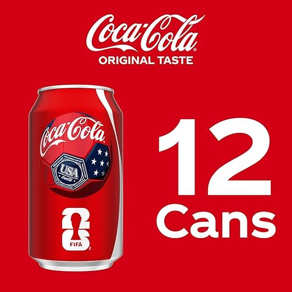 Buy Coca-Cola Classic Cola Soda 12 Pack Online | 12 fl oz Fridge Pack Soft Drink Cans