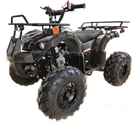 Buy HHH Upgraded 125cc ATV Quad Online | Gas 4-Wheeler with Reverse, LED Lights & Big Tires