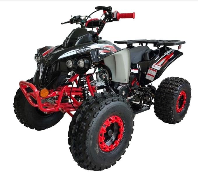 Buy HHH Upgraded 125cc Sports Quad ATV Online | Fully Automatic Youth Gas 4-Wheeler with Reverse