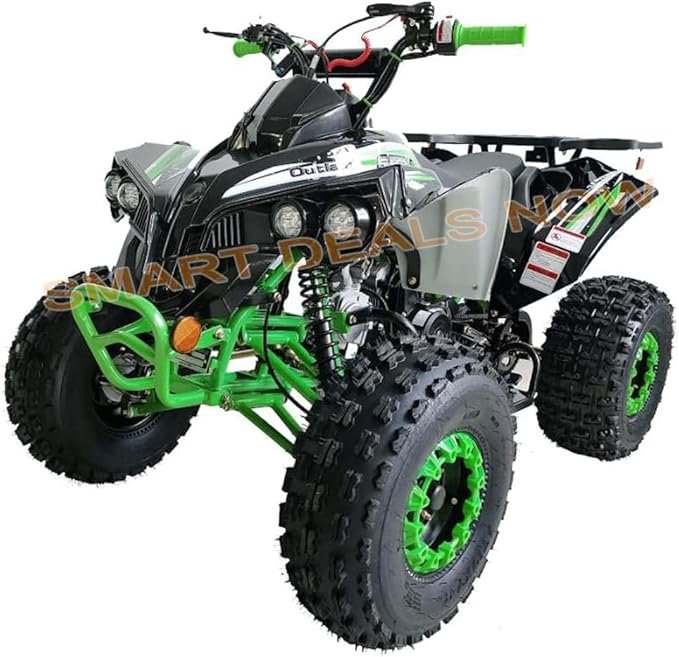 Buy HHH Upgraded 125cc Sports Quad ATV Online | Fully Automatic Youth Gas 4-Wheeler with Reverse