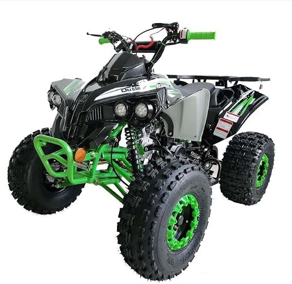 Buy HHH Upgraded 125cc Sports Quad ATV Online | Fully Automatic Youth Gas 4-Wheeler with Reverse