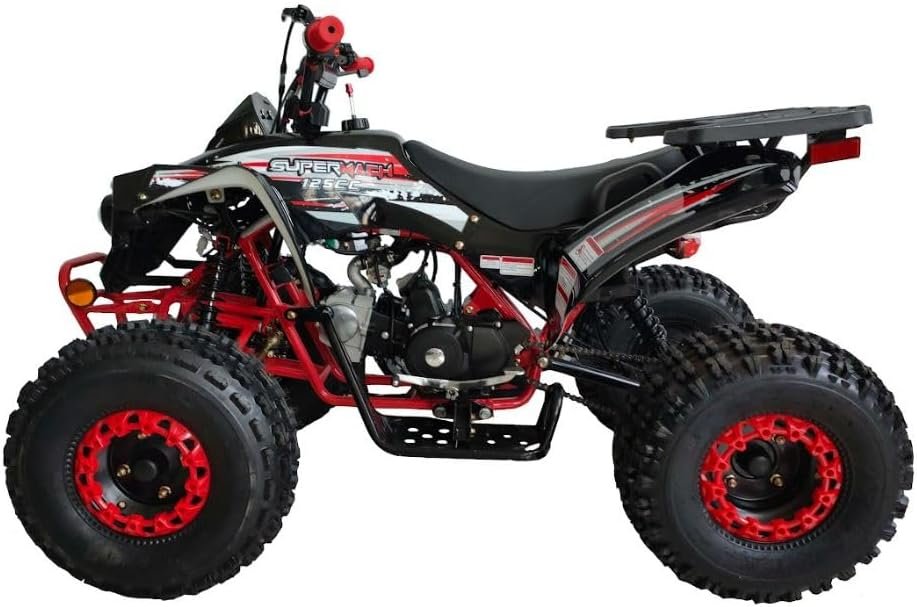 Buy HHH Upgraded 125cc Sports Quad ATV Online | Fully Automatic Gas 4-Wheeler with Reverse