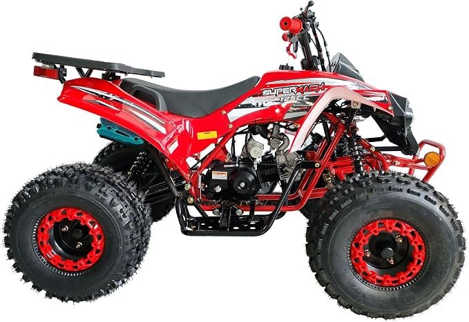 Buy HHH Upgraded 125cc Sports Quad ATV Online | Fully Automatic Gas 4-Wheeler with Reverse