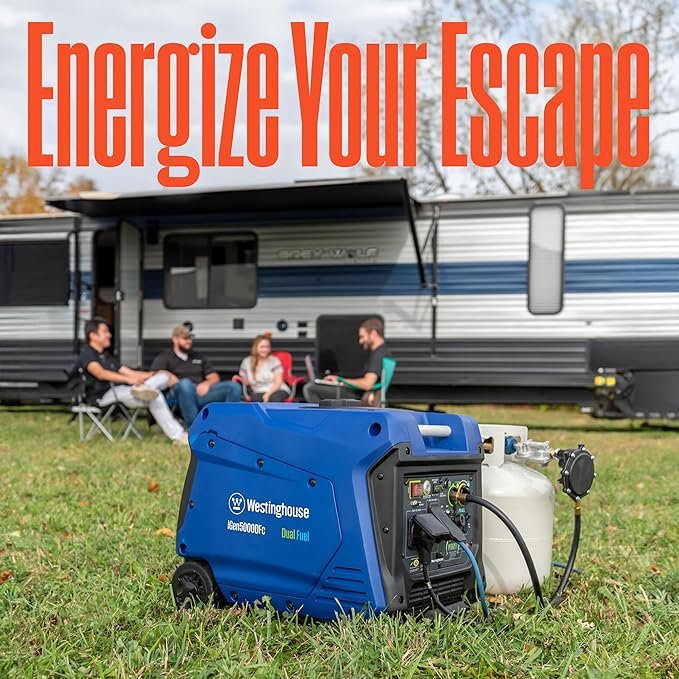 Buy Westinghouse 5000 Peak Watt Super Quiet Dual Fuel Portable Inverter Generator Online | Remote Start RV-Ready Generator with CO Sensor