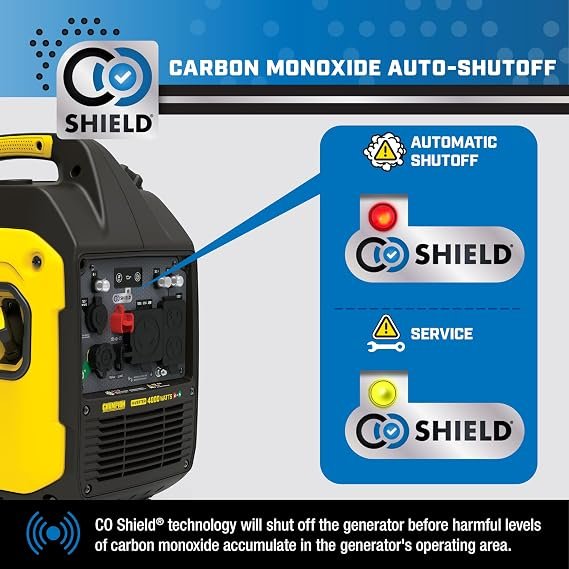 Buy Champion 4000-Watt Dual Fuel Portable Inverter Generator Online | RV Ready Quiet Generator with Gas & Propane
