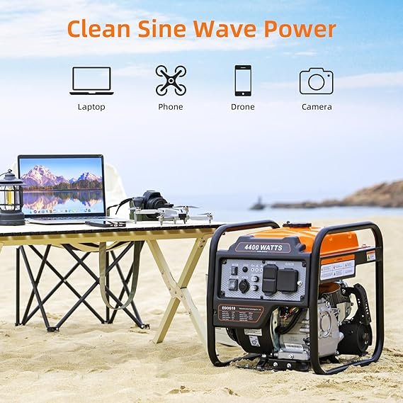 Buy Oxseryn 4400-Watt Portable Inverter Generator Online | Gas Powered Quiet RV-Ready Generator