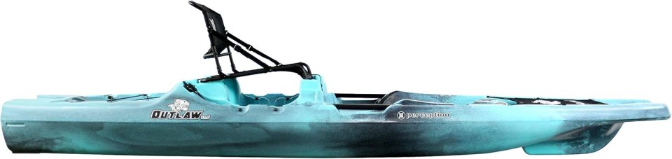 Buy Perception Outlaw 11.5 Sit-On-Top Fishing Kayak Online | Premium Angler Kayak with Lawn Chair Seat