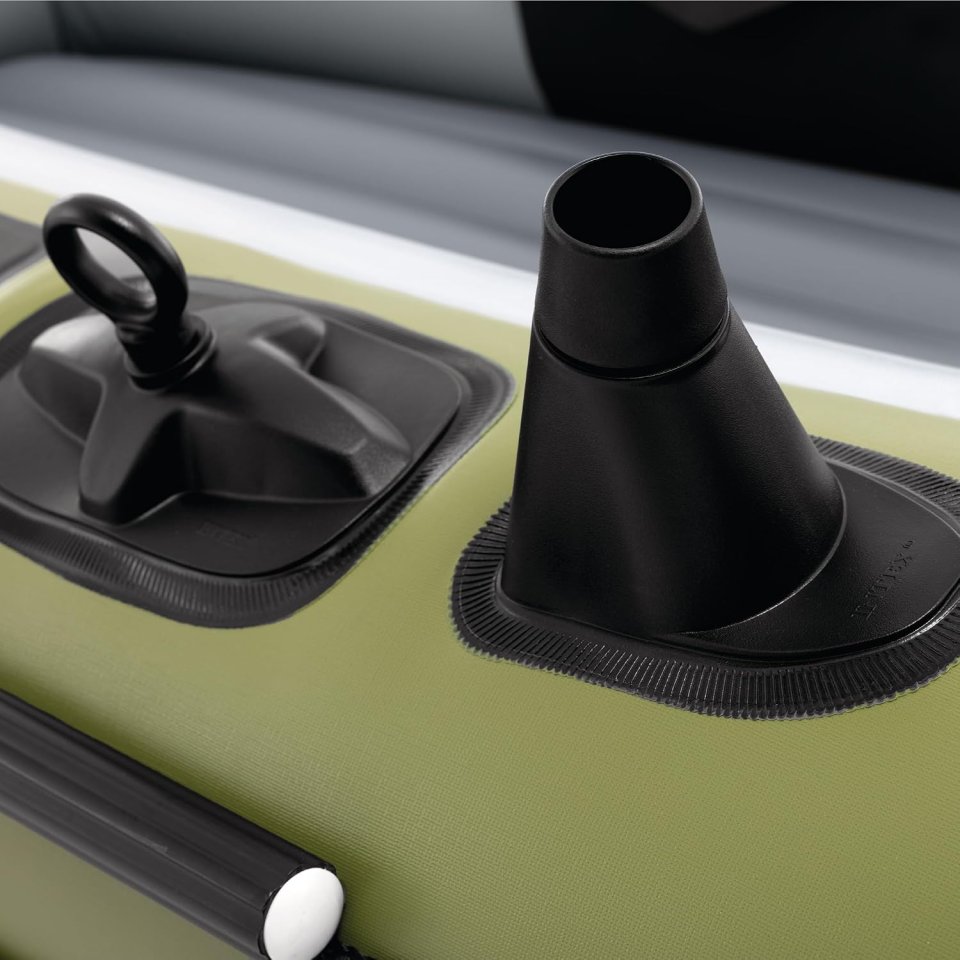 Buy Seahawk Inflatable Boat Online | Fishing & Recreational Inflatable Boat Set with Oars & Pump