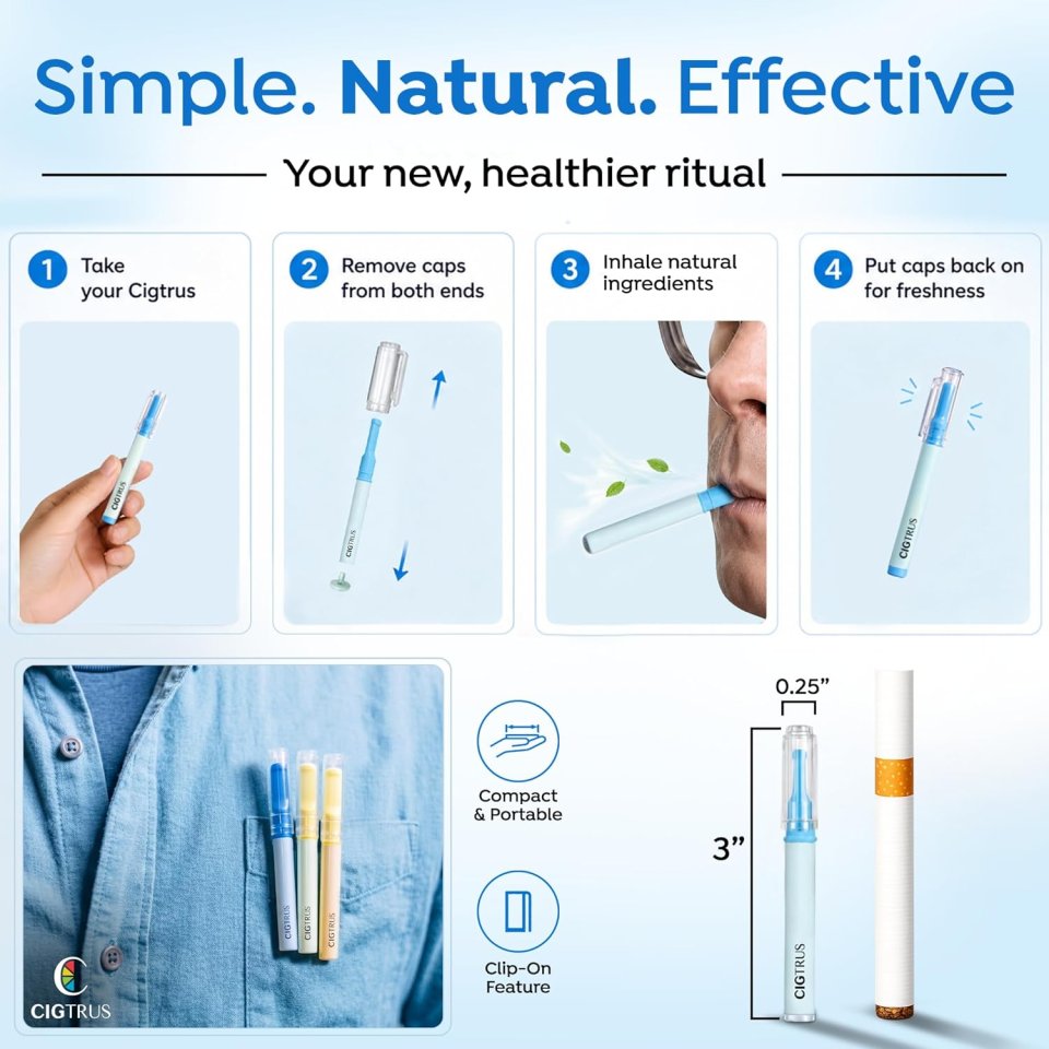 Buy Cigtrus Smokeless Inhaler Variety Pack Online | Natural Quit Smoking Aid with 4 Flavors