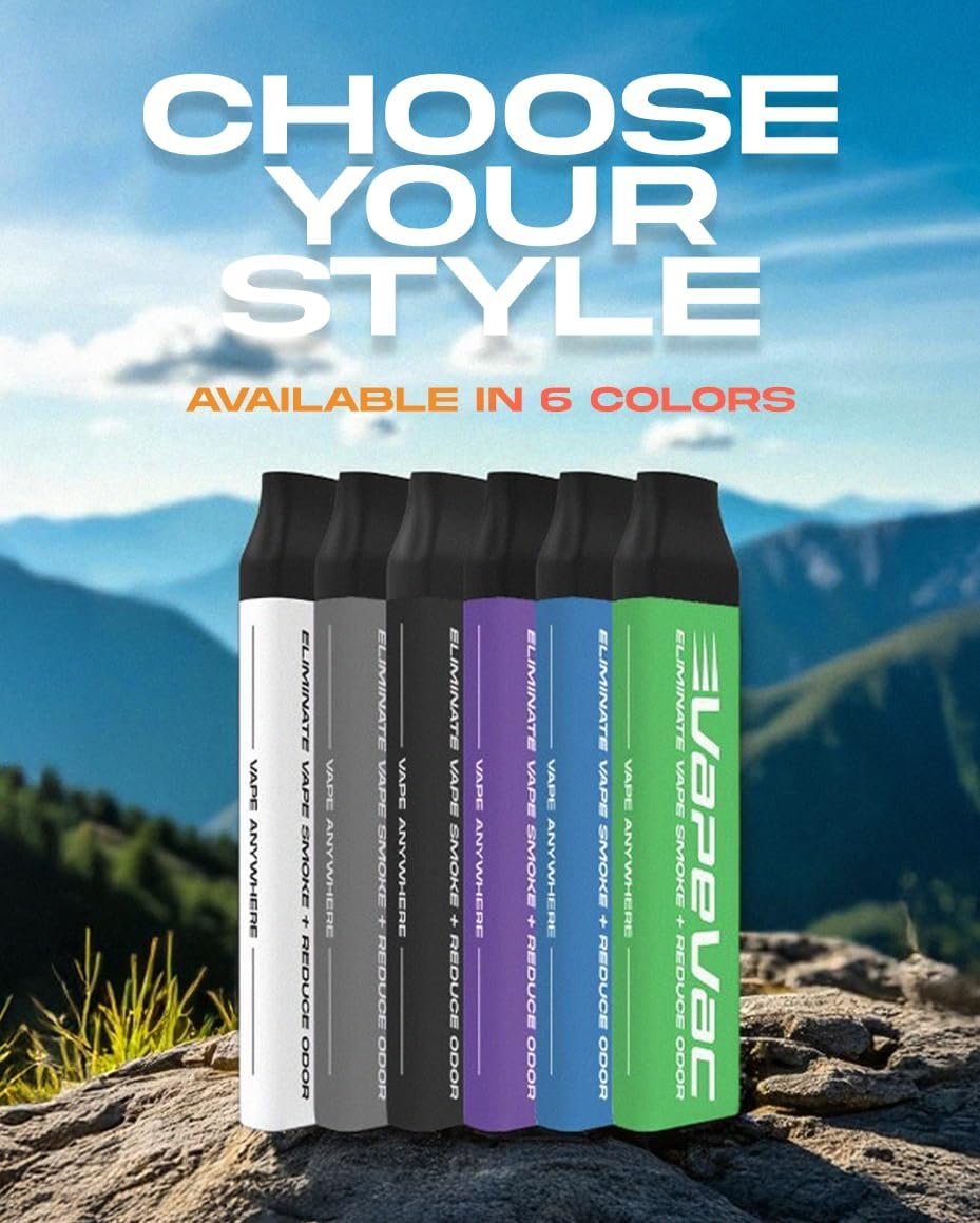 Buy VapeVac Pocket-Sized Personal Air Filter 6-Pack Online | Portable Odor Reduction Filter
