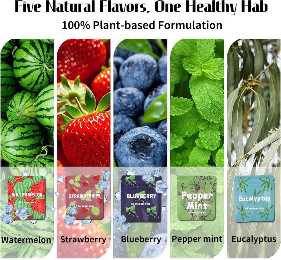 Buy Nicotine-Free Quit Smoking Inhaler Online | Adjustable Smoking Cessation Aid with 5 Flavor Swaps