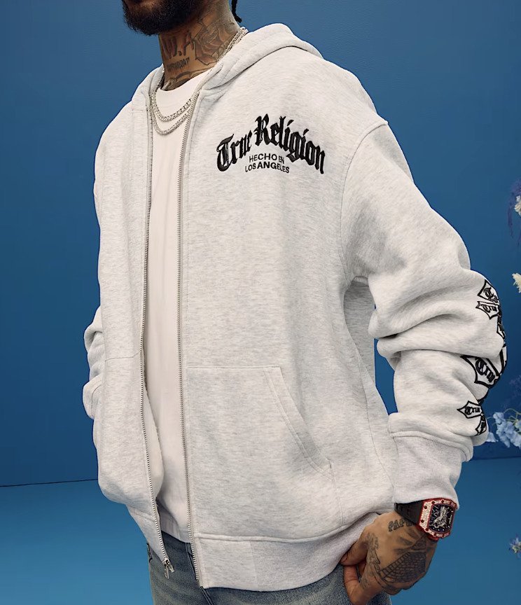 Custom Face Zip Hoodie for bless People