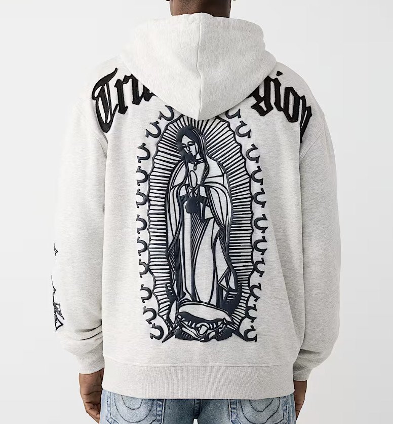 Custom Face Zip Hoodie for bless People