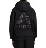 Avirex Camo Big A Hoodie for Men and Women | Comfortable Streetwear Pullover
