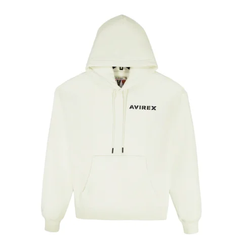 Avirex MA-1 Hoodie – Sweatshirt à Capuche Style Bomber pour Hommes
