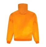 Avirex Script Nappa Leather Hoodie 橙色 – 高端男士皮革拉链连帽衫