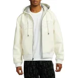 Avirex Script Nappa Leather Hoodie Snow White – Premium Men’s Leather Hoodie